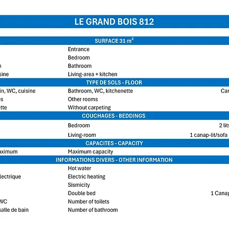 La Tania - 2 Pièces, 31m², 4 Pers, Balcon, Pieds Des Pistes - Fr-1-182a-28