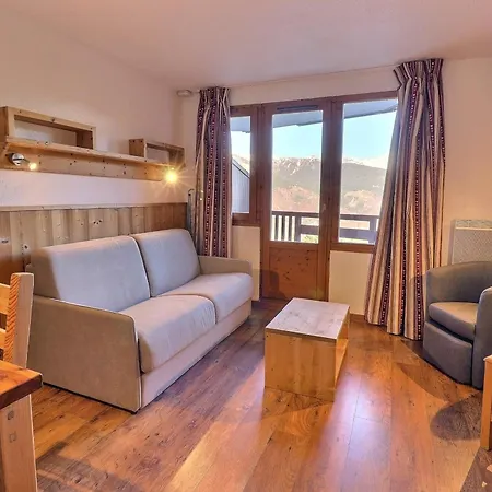 Confortable 2 Pieces, Skis Aux Pieds Et Proche Des Commerces - Fr-1-182a-28 كورشوفيل