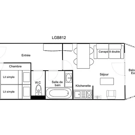 شقة Confortable 2 Pieces, Skis Aux Pieds Et Proche Des Commerces - Fr-1-182a-28 *